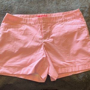 Lilly Pulitzer pink stripe shorts size 12
